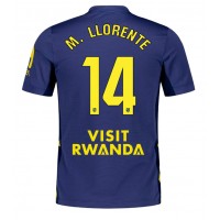 Stroje piłkarskie Atletico Madrid Marcos Llorente #14 Koszulka Wyjazdowej 2025-26 Krótki Rękaw